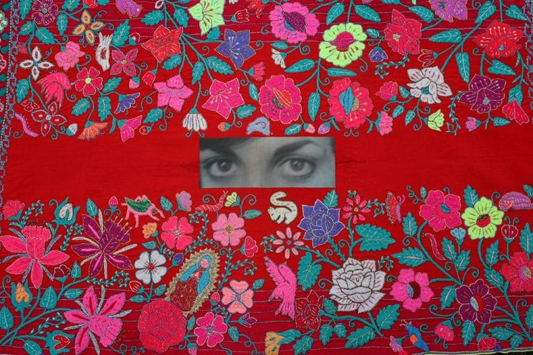 Art Textile-Carmen Amezaga-Univers, Jardin de paradis