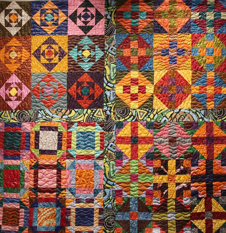 Art Textile - Carmen Amezaga-Afrique, et la lumière fut