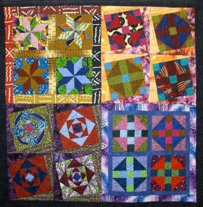 Art Textile - Carmen Amezaga-Afrique, quatre saisons