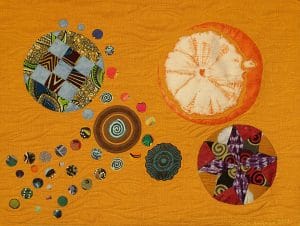 Art textil, Carmen Amézaga, creations-Univers-attire par la purete