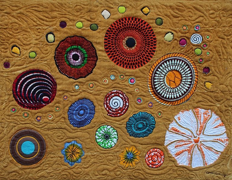 Art Textile-Carmen Amezaga-Univers, Harmonie d'acccords et d'esprit