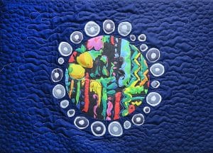 Art textil, Carmen Amézaga, creations-Univers-planete des dechets