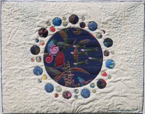 Art Textile-Carmen Amezaga-Univers, Eau