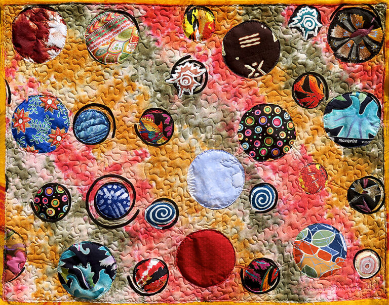 Art Textile-Carmen Amezaga-Univers, Abysse